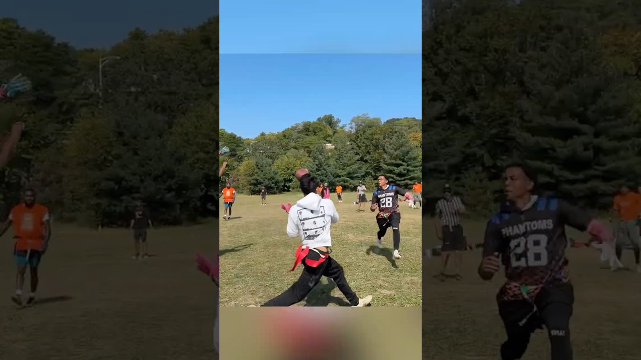 WR Takes Football To The Face 😂 
