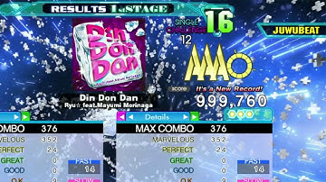 [DDR A20 PLUS] Din Don Dan / Ryu☆ feat.Mayumi Morinaga (Single Challenge 24p PFC)
