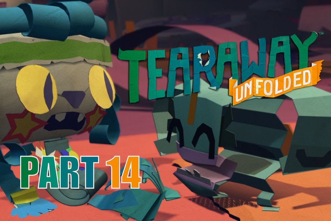 Jeu Tearaway Unfolded Pour PS4 - Version PAL, Très Bon état, Boîte & Manuel Inclus