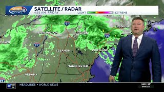 Video: Lingering showers with clouds