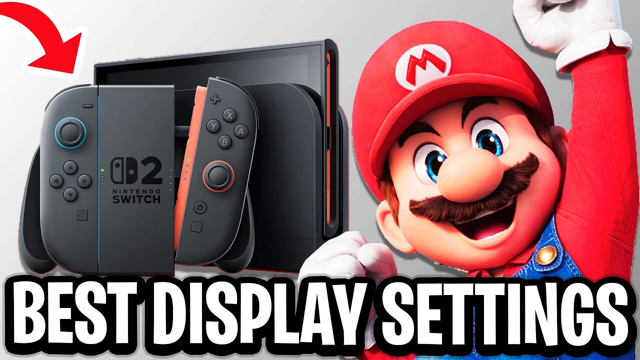 Best Nintendo Switch 2 Display Settings for Any TV - Full Guide - YouTube