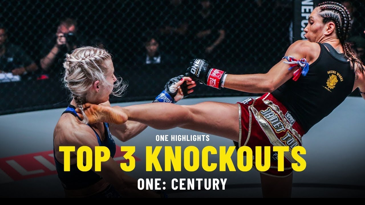 Top 3 Knockouts From ONE: CENTURY | ONE Highlights