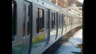 E231系500番台516編成山手線外回り(737G)日暮里駅到着
