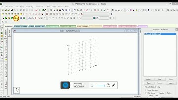 STAAD PRO INSERT NODE -HOW TO USE INSERT NODE FOR A SINGLE MEMBER
