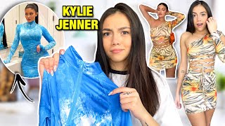 PROVANDO ROUPAS DA KYLIE JENNER VERSÃO BARATA! *AliExpress* видео