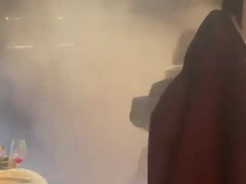 the way jungkook gently made sure to hold her when the smoke popped off and she fell 😇