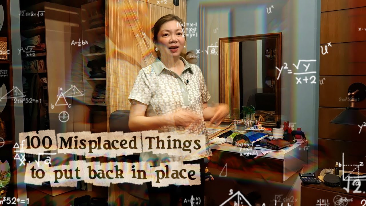 Do I Really Have 100 Misplaced Items in My Bedroom Alone?