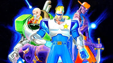 Captain Commando - 3 Players Couch Co-Op - PC Gameplay (No commentary)