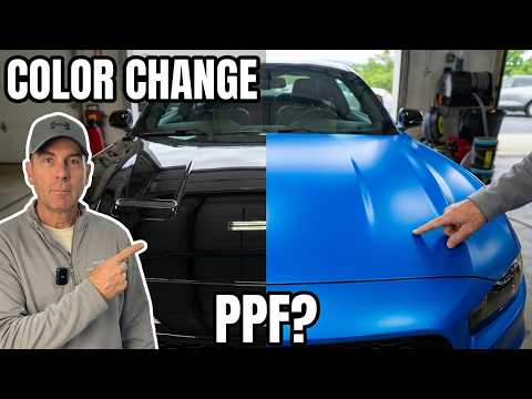 Peelclear PPF Makes Color Swaps Effortless: No Adhesive, No Seems, No Commitment!!