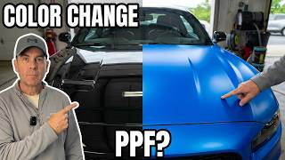 Peelclear PPF Makes Color Swaps Effortless: No Adhesive, No Seems, No Commitment!!