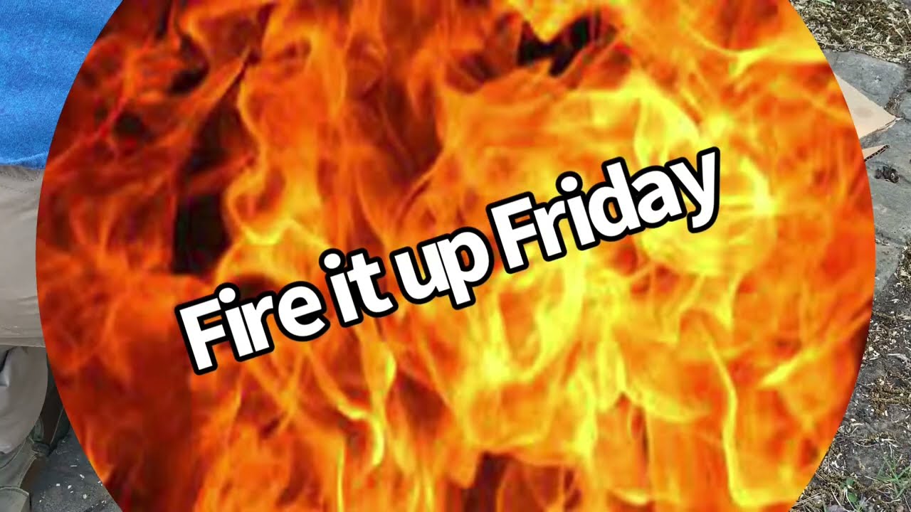 Homemade Fire Disc FIUF fireitupfriday YouTube