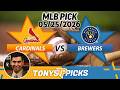 St Louis Cardinals vs Milwaukee Brewers Pick 5/25/26 MLB Pick Prediction