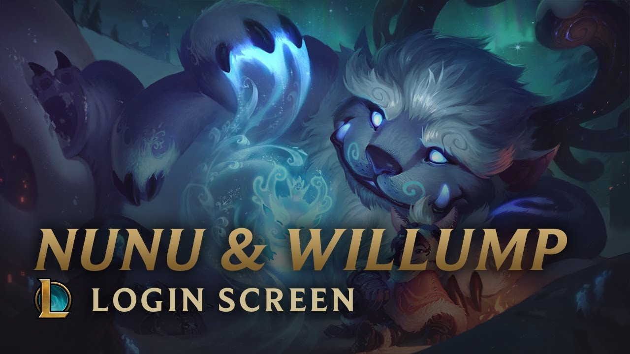 Nunu  Willump the Boy and his Yeti  Login Screen   League of Legends