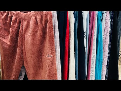 Флісові штани секонд-хенд мікс 1+2 сорт від 8 кг, видео 4