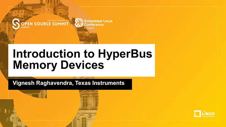 Introduction to HyperBus Memory Devices - Vignesh Raghavendra, Texas Instruments