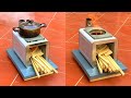 Make  Firewood Stove at Home - How To Make  Firewood Stove with Cement and Iron Barrels