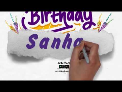 Happy Birthday Sanhay