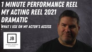 My 1 minute performance reel | Dramatic | My acting reel 2021