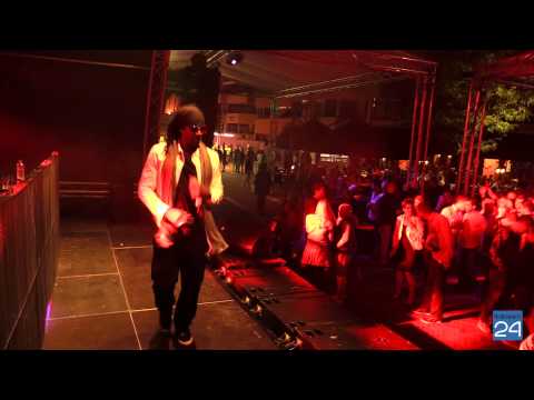 Fab Morvan (Milli Vanilli) met DJ Limoncello in Nederland, Nederweert