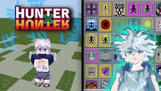 Hunter X Hunter Mod for Minecraft PE 1.21-1.21.101 (  killua Godspeed Move Available ⚡) screenshot 1