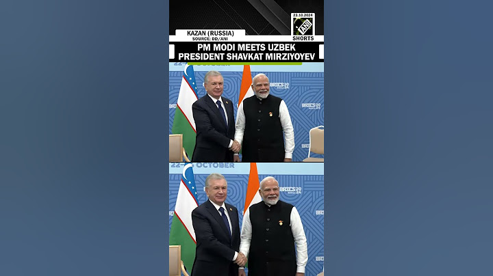 BRICS 2024: PM Modi holds bilateral meeting with Uzbekistan President Shavkat Mirziyoyev
