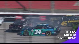 Garrett Smithley Hits Outside Wall At Texas