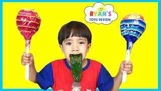 Giant Chupa Chups Lollipops Gummy Joker Tongue Toy Toilet Candy Gator Gummy Candy Review Kinder Eggs