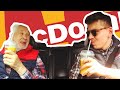 Первый раз в McDonalds в 95 лет