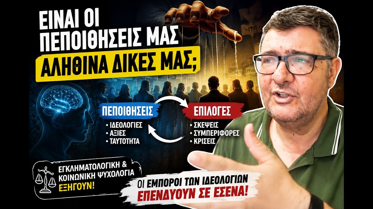 Επιλέγουμε αυτά που πιστεύουμε ή... πιστεύουμε με βάση αυτά που επιλέγουμε