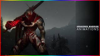 Awakened Warrior Greatsword Animations for Skyrim.