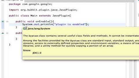 Learn Bukkit - Episode 1 (Getting started)