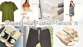 Shopee Haul Fashion Terlaris ️ Daster Kaos Kekinian, Sepatu Sandal Hits Mulai Dari 9.000 an Aja !?