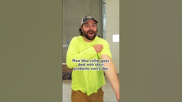 How blue collar guys deal with problems: