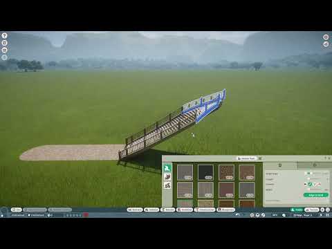 Planet Zoo How To Make Stairs (easy way)