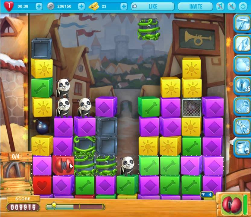 Pet Rescue Saga level 1215 no hammers 😈 ►TOBIAS DEAMON◄