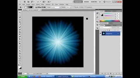 Starburst Effect  Adobe Photoshop CS5