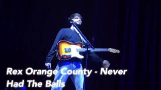 Download Lagu Rex Orange County - Never Had the Balls (Live 1/27 @Chicago) MP3