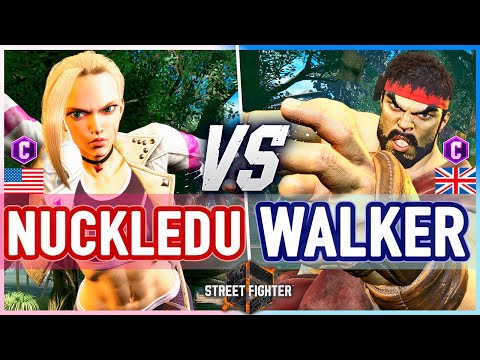 SF6 🔥 NuckleDu (Cammy) vs Ending Walker (Ryu) 🔥 Street Fighter 6