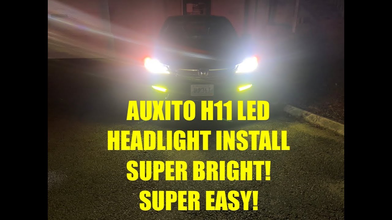 H11 Led Headlights For Cars Quick Installation