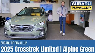 2025 Subaru Crosstrek Limited | Alpine Green
