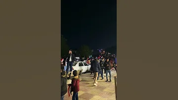 اجواء الموصل الان بعد الفوز الف مبروك يا ابطال 