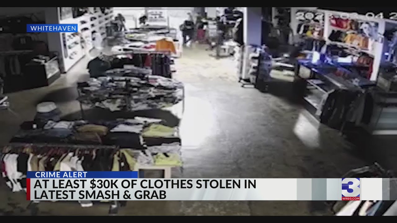 Clothing store targeted in Southland Mall smash and grab - YouTube