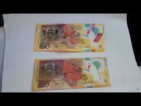 Trinidad Counterfeit 50 Dollar Bill Or He Talking Shit Youtube