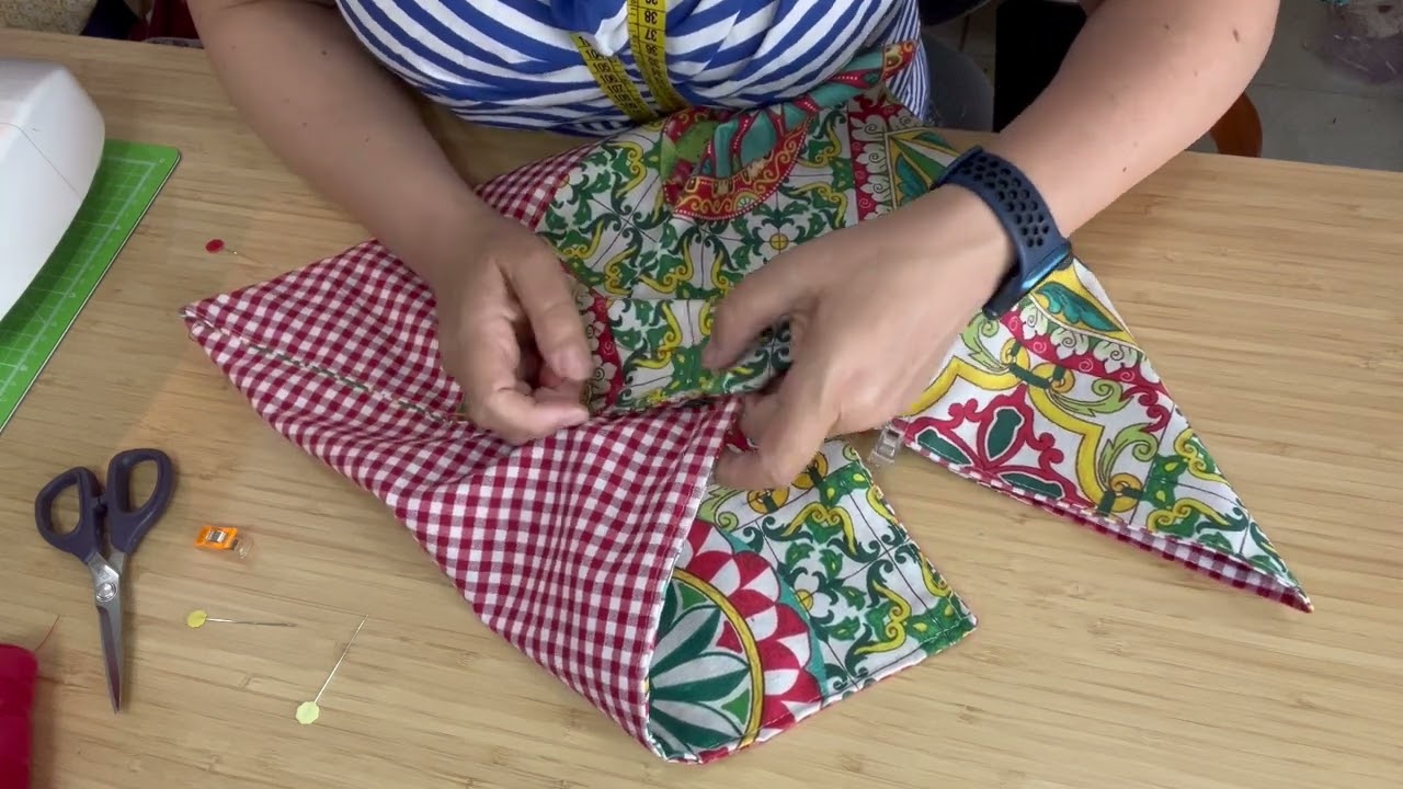 🌹 Fantastica BORSA ORIGAMI per l'estate Tutorial cucito creativo Susi