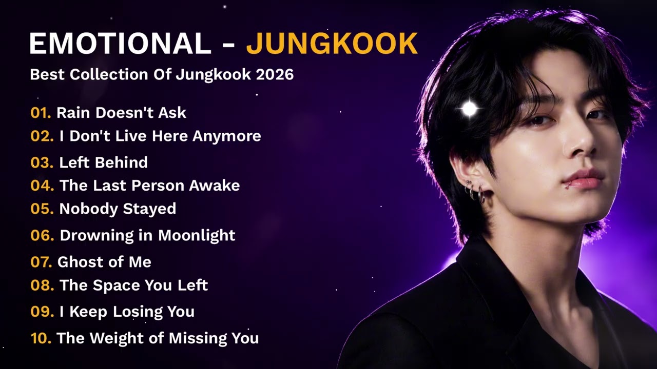 Jungkook --- Emotional Relaxing Music | Jungkook Collection 2026