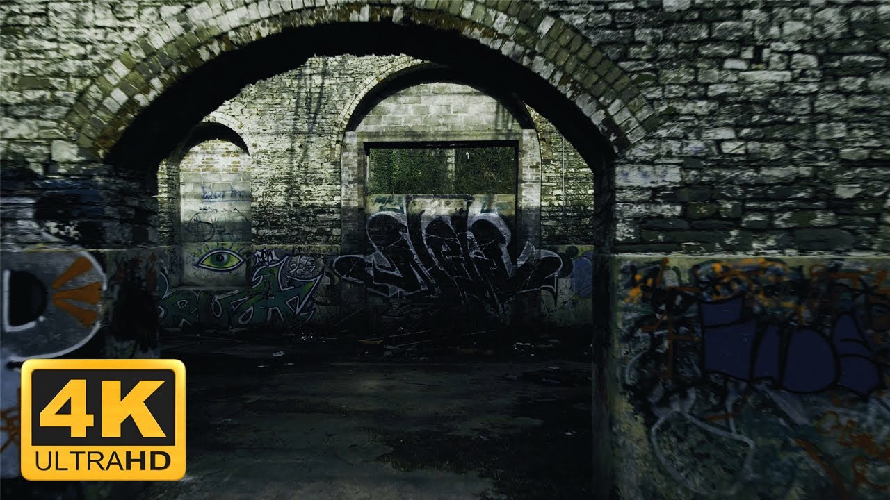 Treforest Abandoned Tin Works - 4K Drone Footage.