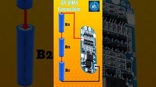 3S Bms Wiring Diagram 12V Battery Connection Bms Connection For 3S 12V Lithium Battery Pack
