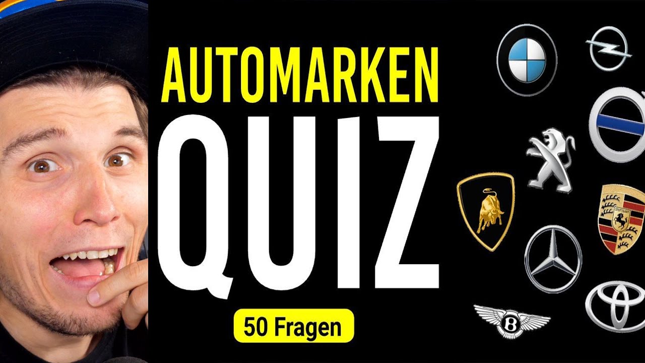 Paluten REAGIERT auf Kannst du alle 50 Automarken erraten?