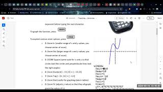 Graphing Basics in TI-83/84