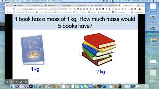 Measuring mass in kilograms